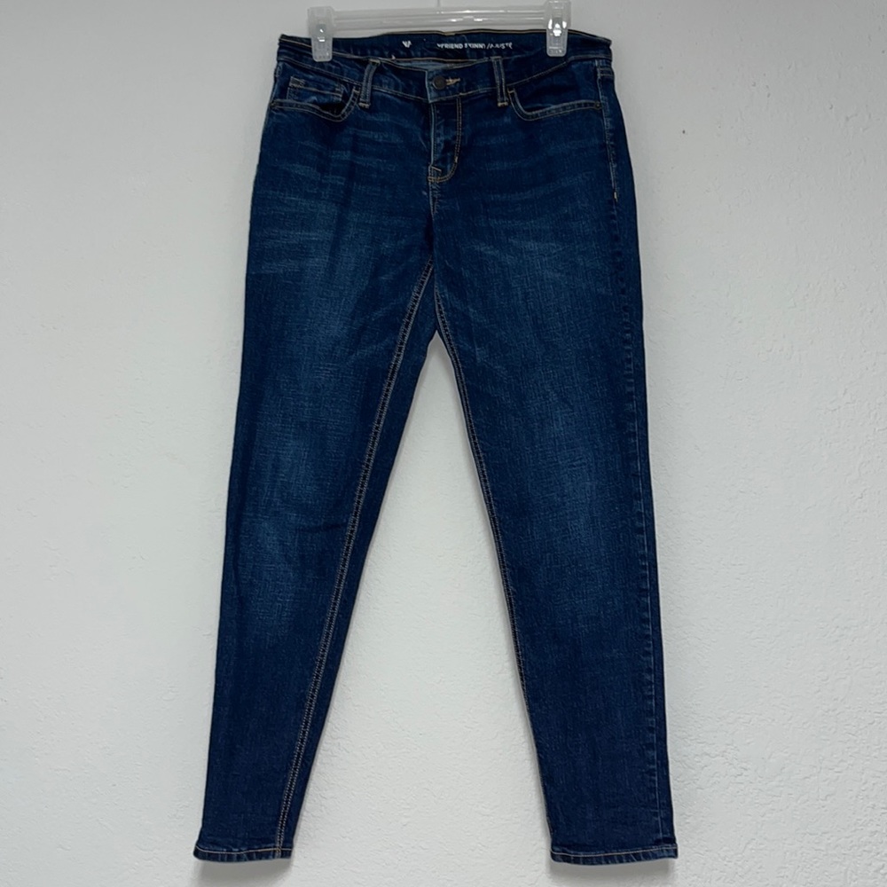 Old Navy Darkwash boyfriend skinny jeans size 4 regular